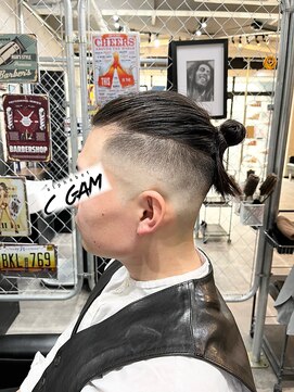 アルファベットシーガム(C gam) MAN-BAN マンバン　スキンフェード