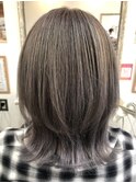 △レイヤーロング×グレーベージュ△