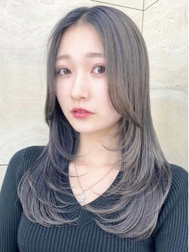 ロンドホットリップ 立川(Lond hot lip) 韓国レイヤー/韓国風/顔周り/髪質改善/黒髪/ブリーチなし 立川