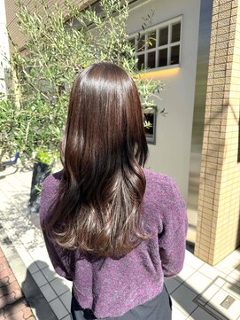 タナココロ 新丸子 バイ ムーン 武蔵小杉(tanacocolo by moon) 切りっぱなしボブ/エアリーロング/美髪のススメ/ピンクブラウン