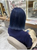 ツヤツヤブルーカラー!