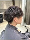 縦落ちツイストスパイラルパーマ