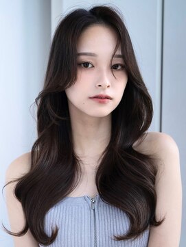 エインアンリー 明治神宮前(AIN.ANLY.) 着物メルティカラーくびれロング似合わせカットロングレイヤー