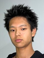 ノーエン(noen)&nbsp;ビジネスショートメンズマッシュツイストパーマツーブロック