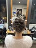 【石川指名限定】パーティ/結婚式ヘアセット　￥4,400