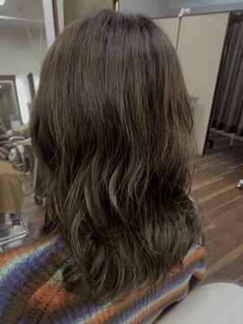 ヘアメイク ポルテ(HAIR MAKE PORTE) コテ巻き風ウェーブパーマ