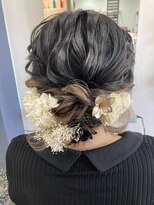 スタジオゼロ(studiozero)&nbsp;ダウンシニヨン編み込み