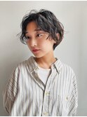 （stylist高橋）柔らかショートボブパーマ