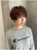 前髪ありショート/ゆるふわショート