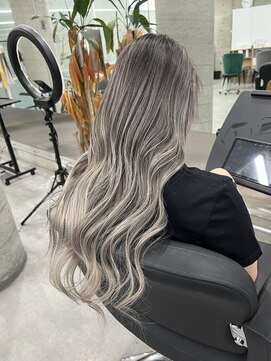 ウェーリング(Welring) バレイヤージュ　デザインカラー　フェイスフレーミング