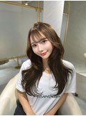 【miyon】韓国レイヤーカット×暗髪カラー×髪質改善