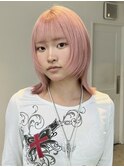 ペールピンク/ケアブリーチ/ブリーチ/表参道/原宿