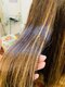 アミティエ(Amitie)の写真/翌日お家での仕上がりに思わず感動♪今までにない手触り・艶感・扱いやすさでワンランク上のヘアスタイルへ