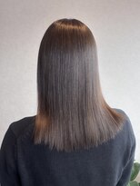 結び(musubi)&nbsp;アッシュブラウン+髪質改善トリートメント