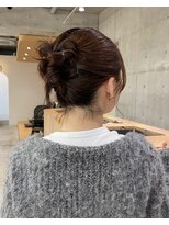 キーチェ 梅田中崎町(keych)&nbsp;毛流れレイヤーカット/ミディアム/髪質改善/縮毛矯正