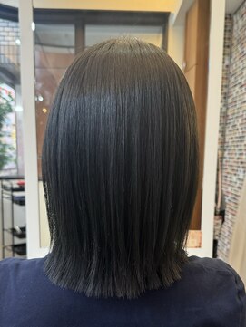 オーガスト ヘア ネイル(AUGUST hair nail) 田中みな実風　艶髪ボブ