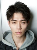 ルーシー 渋谷(LUCEY)&nbsp;センターパートフェザーパーマシャドウパーマメンズパーマ