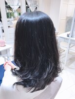 アルブル エト シミー(Arbre et chimie)&nbsp;着物ヘア/大人ガーリー/ダークアッシュ/似合わせカット/東村山