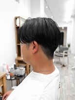 セイドット フクオカ(Say.FUKUOKA) 天神大名センターパートニュアンスパーマビジネスマン刈り上げ