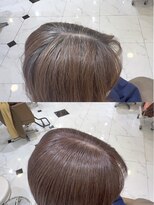 カーサ 西大寺南ロータリー店(casa)&nbsp;白髪ぼかしグレージュカラー