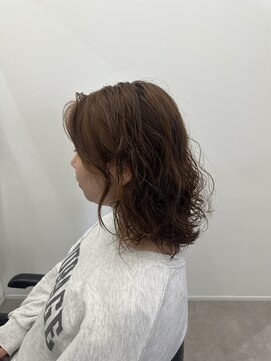 ユニックウメキタ(unique UMEKITA) カール感を強めたウルフパーマ