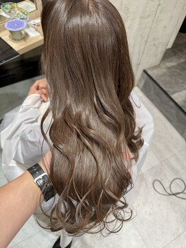 ディーエックス ウエスト(Dxxxx WEST) くすみブラウンカラー/ブラウンカラー/ブリーチなしカラー