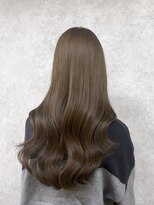 ミニム ヘアー(minim hair)&nbsp;【minim×りの】ブリーチなし明るめオリーブベージュ