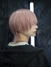 【デザインカット】+【ケアブリーチ1回】+【カラー】¥21500~