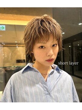 ヘアーズギャラリー なんば高島屋店(Hair's Gallery) ショートレイヤー