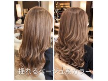 ヘアサロン ビビット 志紀店(VIVIT)の雰囲気（優しく揺れる、触れたくなる質感。）