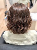 ココットヘアー(cocoto hair)&nbsp;ゆるふわ質感パーマ×ツヤブラウン