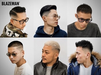 ブレイズマン(BLAZEMAN)の写真/【ミリ単位の圧倒的こだわり】洗練された極上フェード×カルチャーが創る唯一無二のスタイル[理容室]