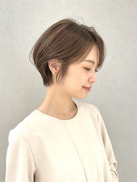 アイシー 関内(ICY) (ICY土屋)ショートヘアショートボブ前髪なし長めショート