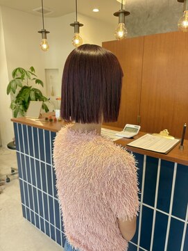 クレーデ 姪浜店(Crede) カシスラベンダー/秋カラー/ワンカラー
