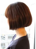 美シルエット☆シンプルボブ【外苑前・青山・表参道】