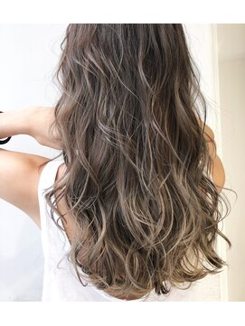 アライブ ハラジュク(ALIVE harajuku) 【ALIVE原宿】バレイヤージュセミウェットグラデーションカラー