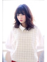美容室リーフ 豊田店(LeaF)&nbsp;重軽MIXで愛され女子のほつれウェーブスタイル☆
