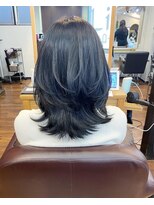レイラバイアフロート 吉祥寺(Lila by afloat)&nbsp;黒髪でも可愛い人気のウルフボブ♪