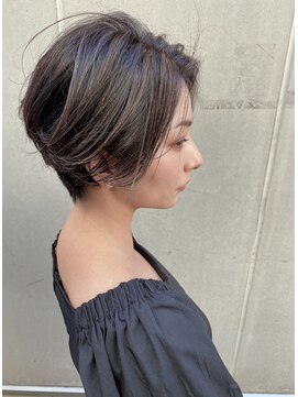 アール 北千住店(ar) 白髪ぼかしハイライト/脱白髪染め/くびれショート/北千住]ss4