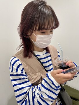 ニィー バイ ディコ(nii by Dico) カシスレッド×ウルフヘア