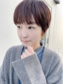 ルーファス 恵比寿 渋谷(Ruufus) ピンクベージュマッシュショート【Ruufus恵比寿渋谷】