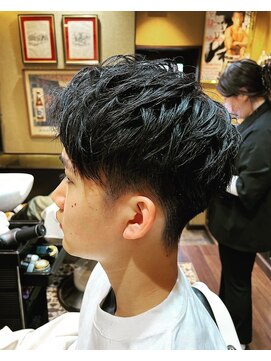 ヒロギンザ 浜松町店(HIRO GINZA) ツーブロック前あげ