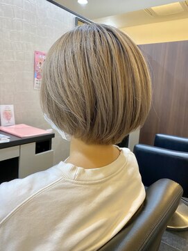 ヘアーラウンジルシェル(HAIR LOUNGE Le ciel) ボブ×グレージュ