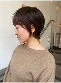 大人女子ショート
