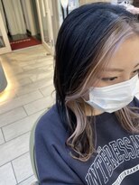 テトラ バイ ネオリーブ 横浜西口店(tetra by neolive)&nbsp;フェイスフレーミングでラベンダーグレージュ♪♪