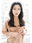 【艶髪カラー×韓国風大人スタイル】