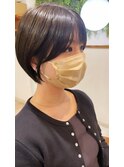 ショート/ショートボブ/前髪