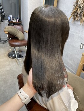 ナチュラル グロー 仙台駅前店(Natural grow) ケアルーガと艶グレージュ