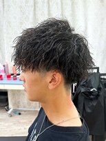 アクティ(actie) ツイストスパイラルパーマ【@xoxoayu3】南柏/メンズサロン/眉毛