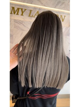 マイラグーン(MY LAGOON) ダブルカラー/バレイヤージュ/白髪ぼかし/韓国風ヘア/髪質改善